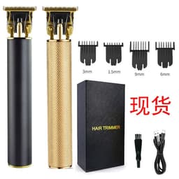 image-Electric Hair Clipper T6 USB Rechargeable T-Blade Trimmer