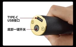 image-Electric Hair Clipper T6 USB Rechargeable T-Blade Trimmer