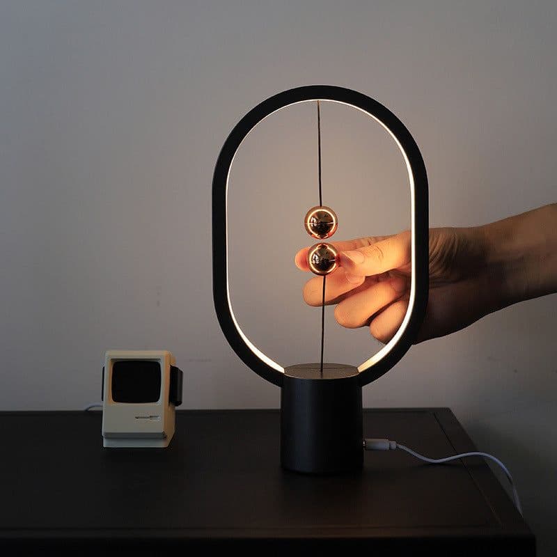 image-Balance Light Mini Magnetic USB LED Night Light Floating Switch