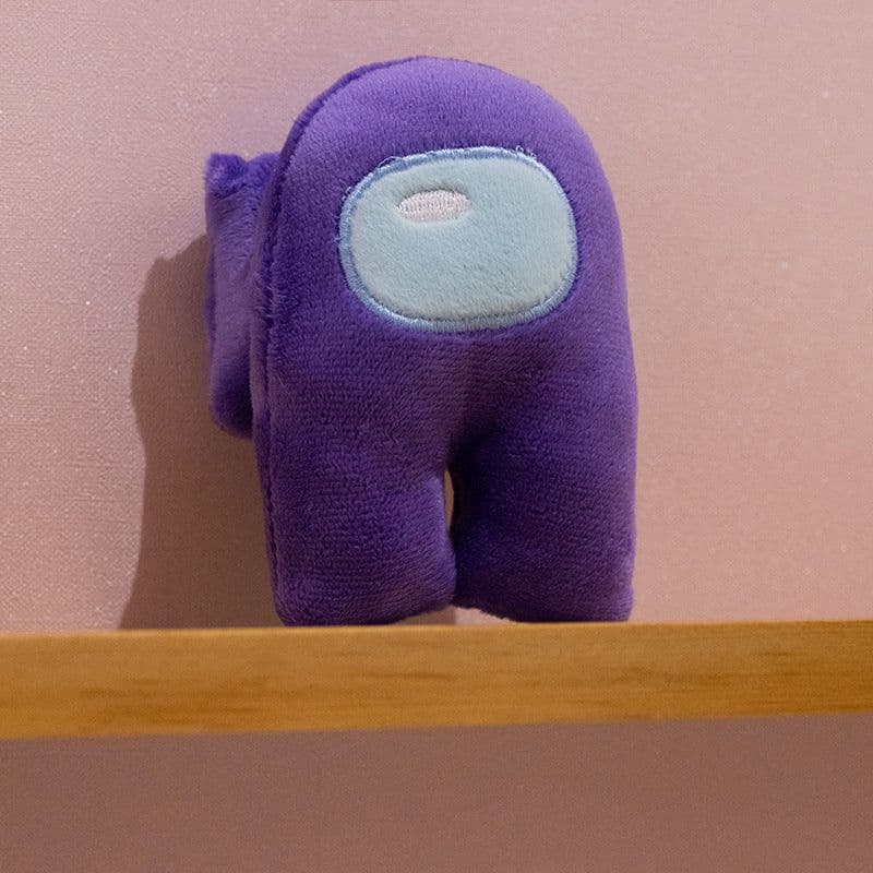 image-Among Us Plush Toy Doll 25cm Brown Cartoon Game Pendant