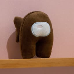 image-Among Us Plush Toy Doll 25cm Brown Cartoon Game Pendant