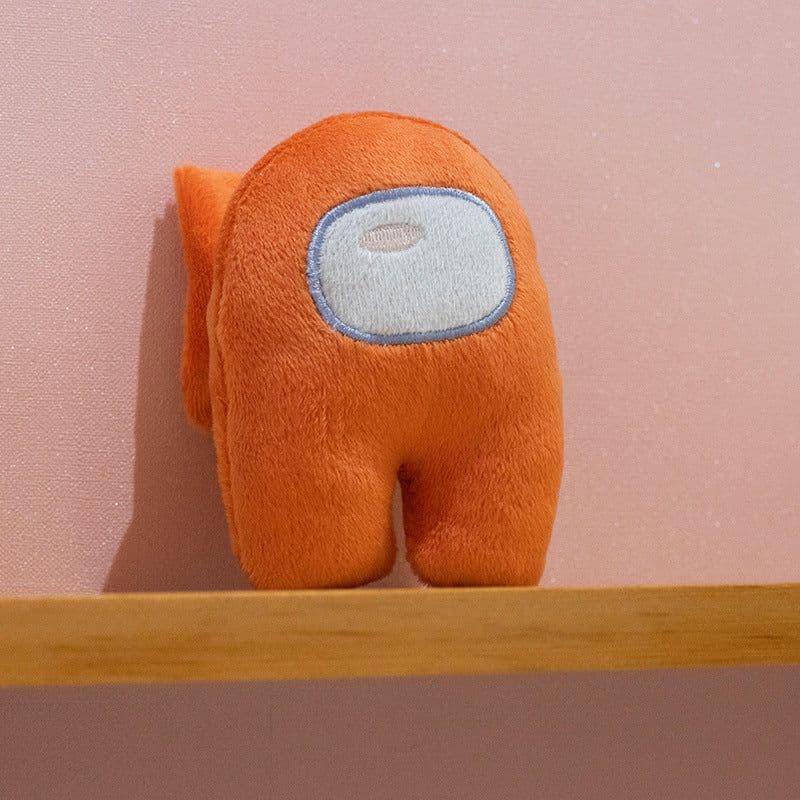 image-Among Us Plush Toy Doll 25cm Brown Cartoon Game Pendant