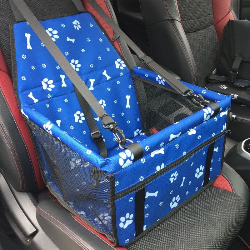 image-Pet Carrier Box Oxford Cloth Breathable Mesh 40x30x25cm