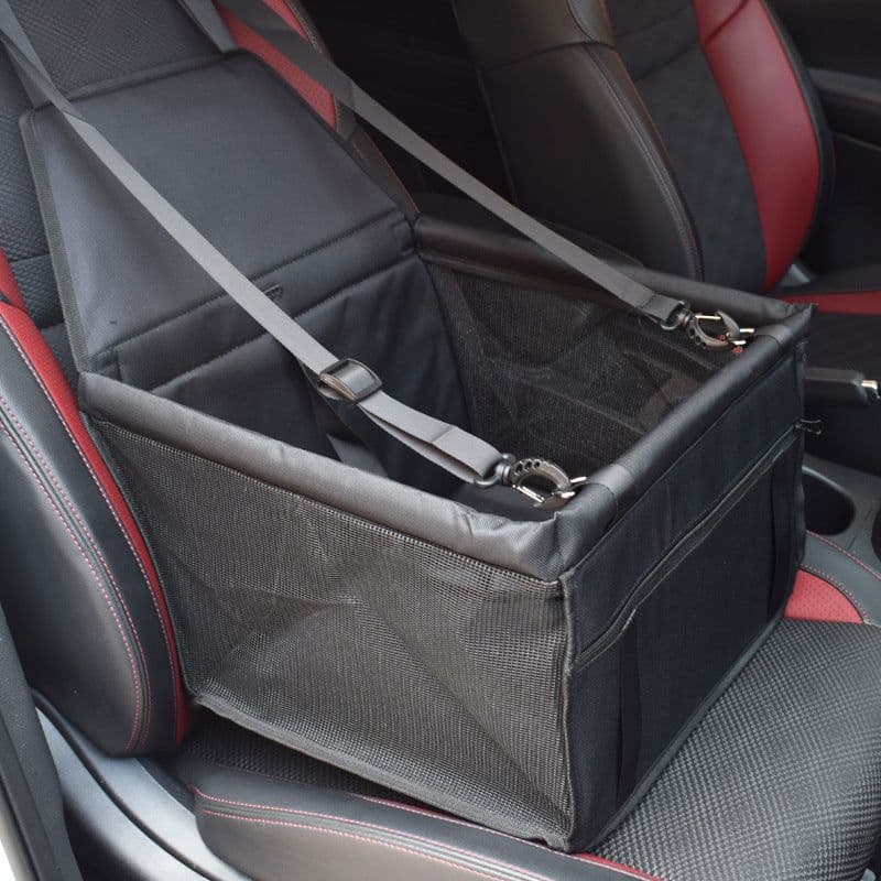 image-Pet Carrier Box Oxford Cloth Breathable Mesh 40x30x25cm