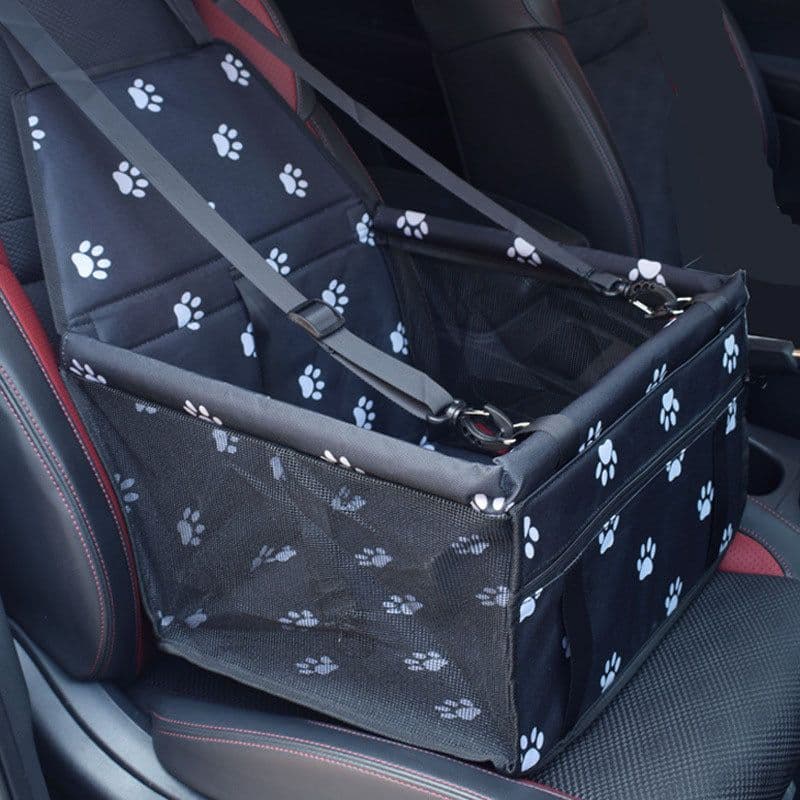 image-Pet Carrier Box Oxford Cloth Breathable Mesh 40x30x25cm