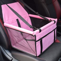 image-Pet Carrier Box Oxford Cloth Breathable Mesh 40x30x25cm