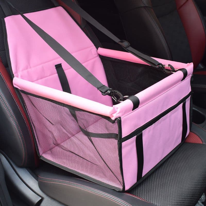 image-Pet Carrier Box Oxford Cloth Breathable Mesh 40x30x25cm