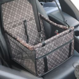 image-Pet Carrier Box Oxford Cloth Breathable Mesh 40x30x25cm