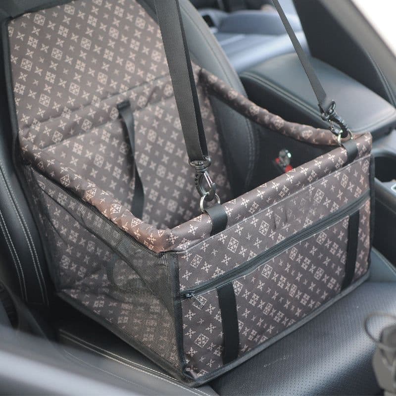 image-Pet Carrier Box Oxford Cloth Breathable Mesh 40x30x25cm
