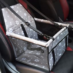image-Pet Carrier Box Oxford Cloth Breathable Mesh 40x30x25cm