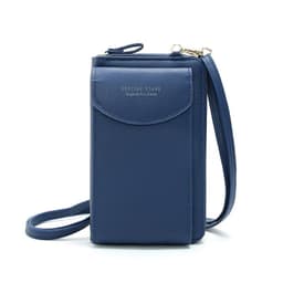 image-Women's PU Leather Crossbody Phone Bag Wallet with Card Slots