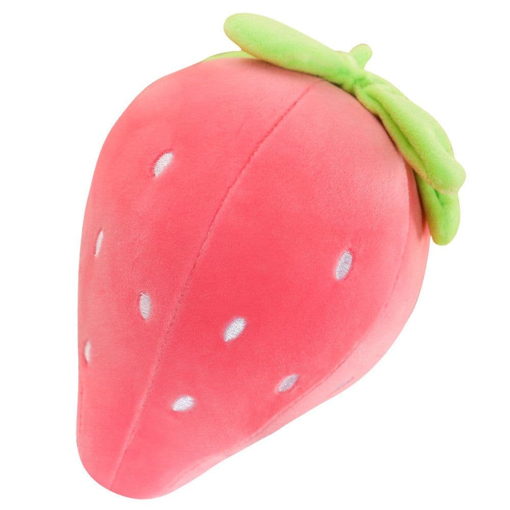 image-Plush Strawberry Pillow Toy 22cm