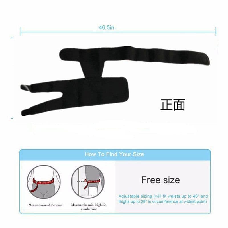 image-Fitness Hip Belt Calf Leggings SBR Sports Protective Gear