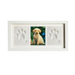 image-Baby Hand and Foot Print Wooden Photo Frame Keepsake