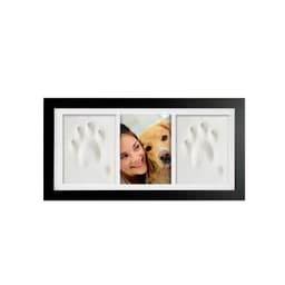 image-Baby Hand and Foot Print Wooden Photo Frame Keepsake