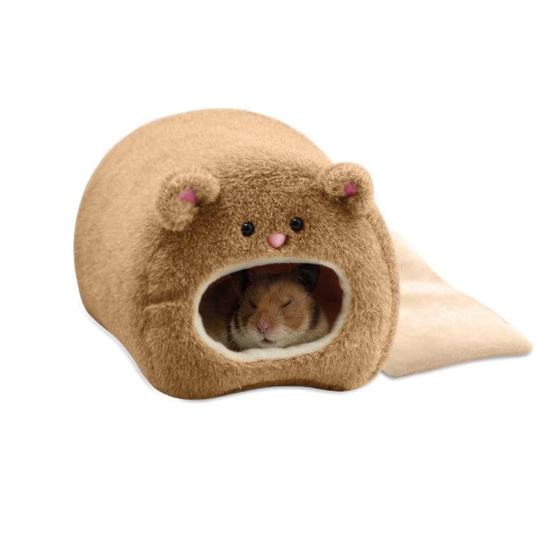 image-Bertha Hamster Plush Nest Green 11x11cm