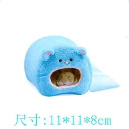 image-Bertha Hamster Plush Nest Green 11x11cm