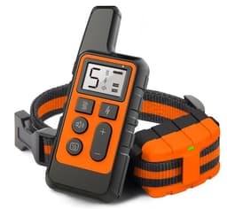 image-Dog Training Collar 500m Remote Waterproof Shock Vibration Bark