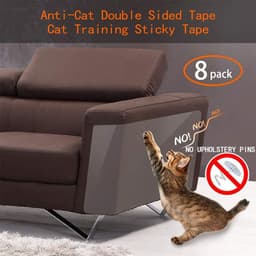 image-Cat Scratch Deterrent Tape Set of 10 Sheets for Furniture