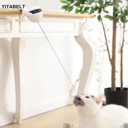 image-Electric Cat Toy Interactive Yo-Yo Ball with Lifting Feature