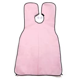 image-Men's Beard Shaving Apron Bib Polyester Waterproof Hair Catcher