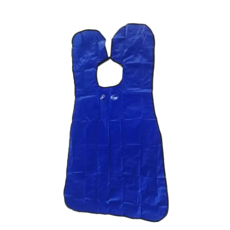 image-Men's Beard Shaving Apron Bib Polyester Waterproof Hair Catcher