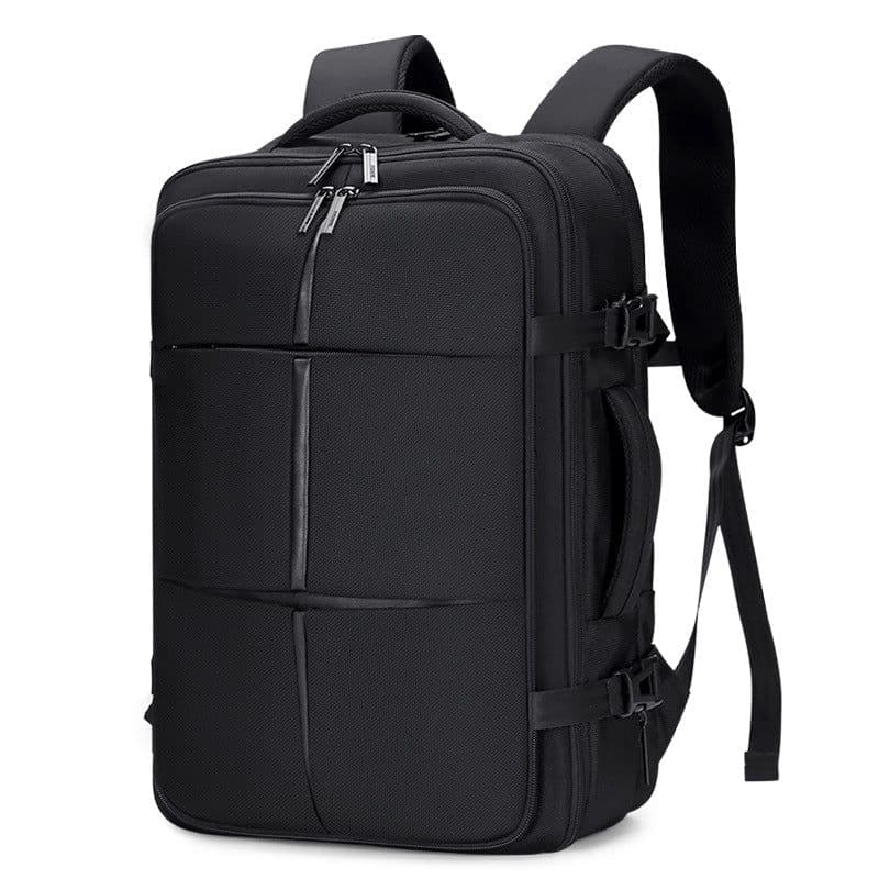 image-FENRUIEN 17 Inch Business Travel Backpack Expandable Large Capacity