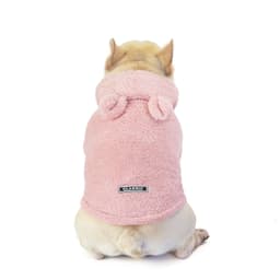 image-Dolebean Dog Hoodie Coral Fleece Bear Costume Pet Clothing