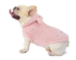 image-Dolebean Dog Hoodie Coral Fleece Bear Costume Pet Clothing
