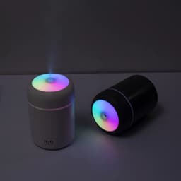 image-300ml USB Ultrasonic Humidifier Aroma Diffuser with LED Light