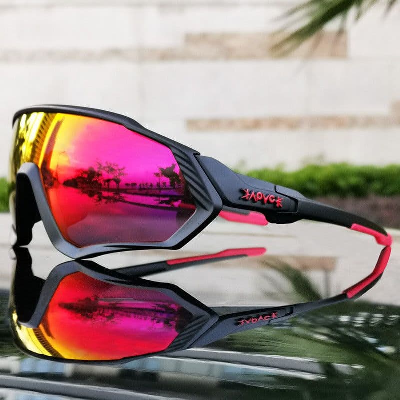 image-Newkapvoe Polarized Cycling Glasses TR90 Unisex KE9408