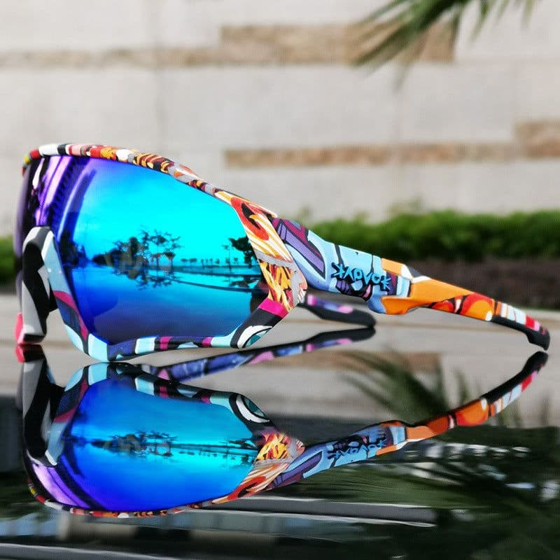 image-Newkapvoe Polarized Cycling Glasses TR90 Unisex KE9408