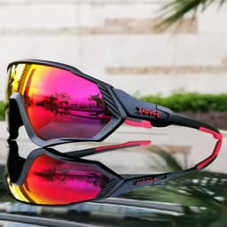 image-Newkapvoe Polarized Cycling Glasses TR90 Unisex KE9408