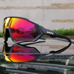image-Newkapvoe Polarized Cycling Glasses TR90 Unisex KE9408