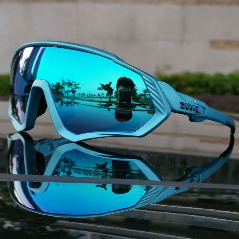 image-Newkapvoe Polarized Cycling Glasses TR90 Unisex KE9408