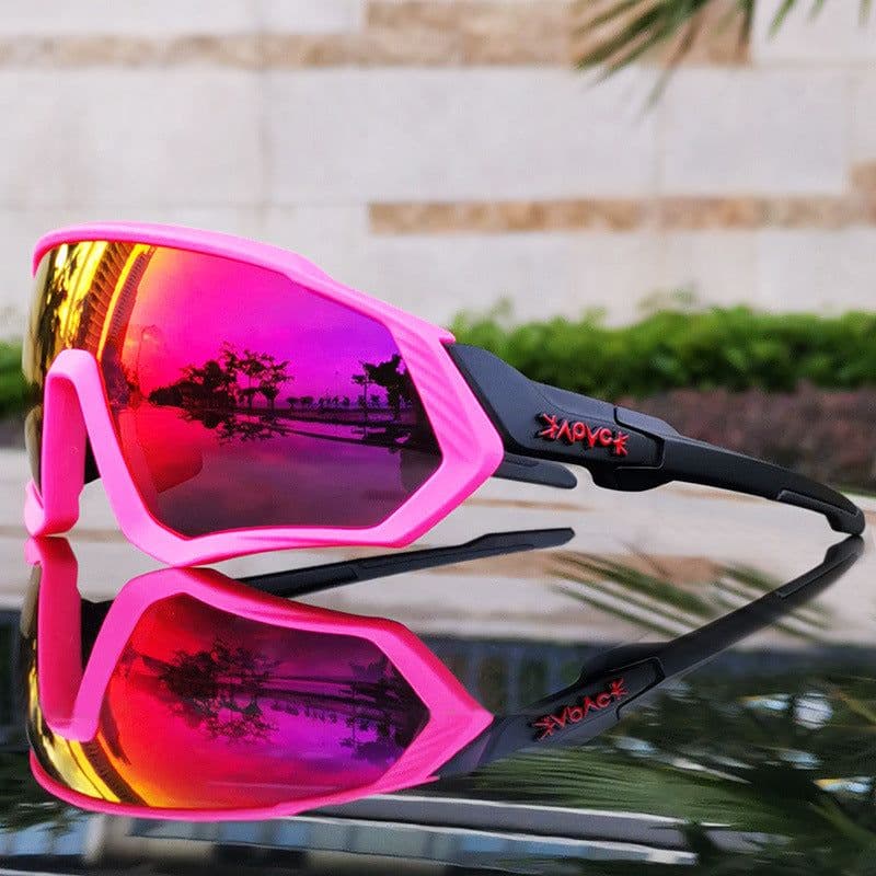 image-Newkapvoe Polarized Cycling Glasses TR90 Unisex KE9408