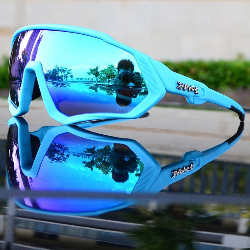 image-Newkapvoe Polarized Cycling Glasses TR90 Unisex KE9408