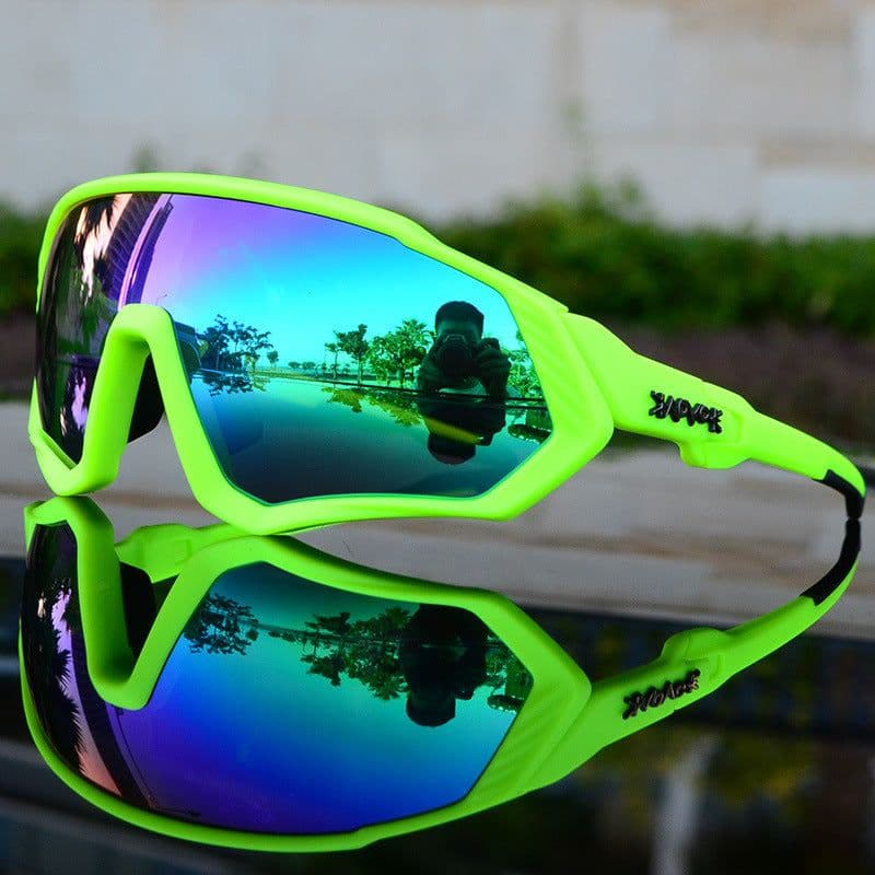 image-Newkapvoe Polarized Cycling Glasses TR90 Unisex KE9408