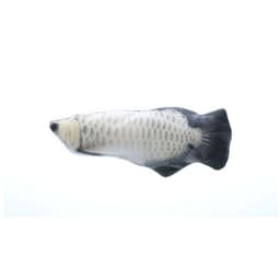 image-Electric Singing Fish Plush Toy with Catnip for Cats and Kids