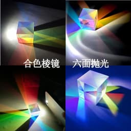 image-shrewdmodel Dichroic Prism Cube JM-HS22 30mm Optical Glass