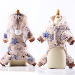 image-Four-Legged Flannel Pet Clothes for Dogs & Cats Coral Fleece