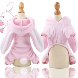 image-Four-Legged Flannel Pet Clothes for Dogs & Cats Coral Fleece