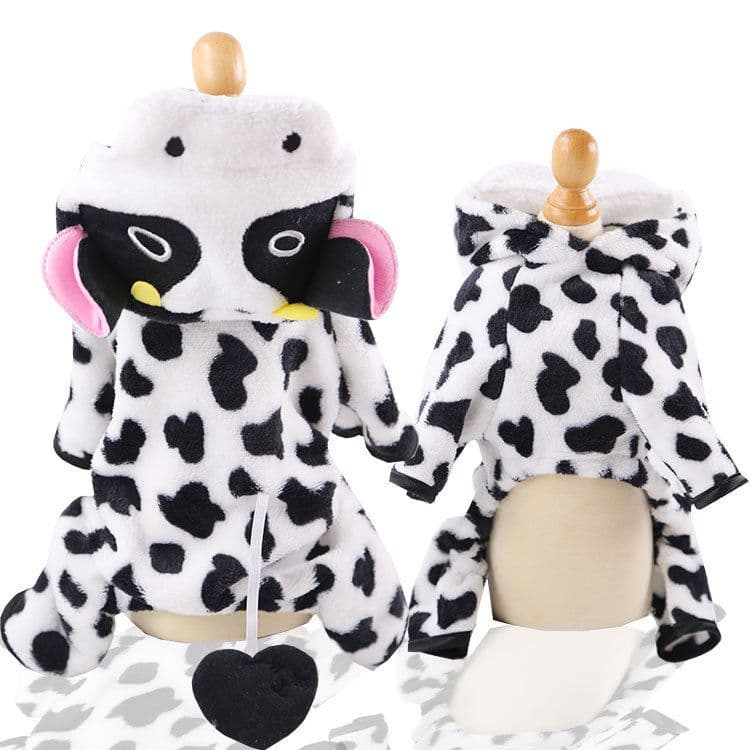 image-Four-Legged Flannel Pet Clothes for Dogs & Cats Coral Fleece