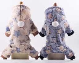 image-Four-Legged Flannel Pet Clothes for Dogs & Cats Coral Fleece