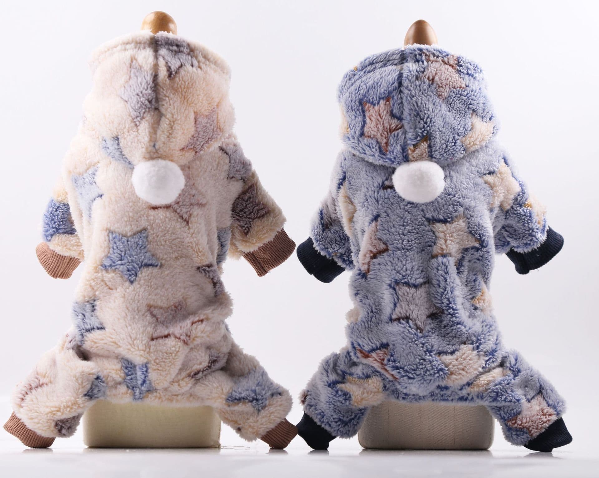 image-Four-Legged Flannel Pet Clothes for Dogs & Cats Coral Fleece