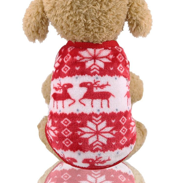image-Four-Legged Flannel Pet Clothes for Dogs & Cats Coral Fleece