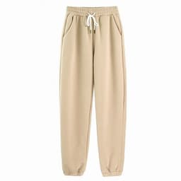 image-Women's Cotton Blend Sweater and Pants Set Plus Velvet 2-Piece