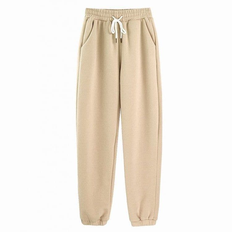 image-Women's Cotton Blend Sweater and Pants Set Plus Velvet 2-Piece