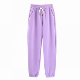 image-Women's Cotton Blend Sweater and Pants Set Plus Velvet 2-Piece