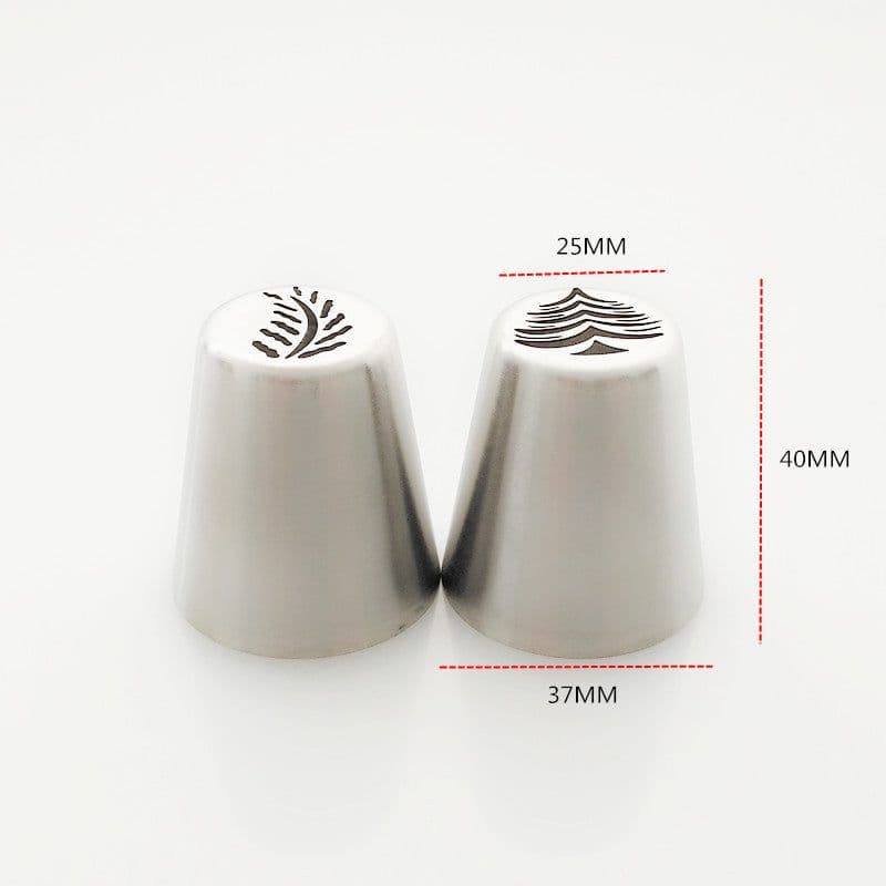 image-Christmas Cake Decorating Tips Set 30pcs Stainless Steel
